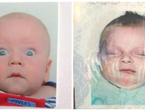 Hoe kinderen op een pasfoto staan