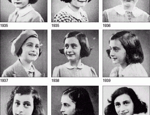 De pasfoto van Anne Frank